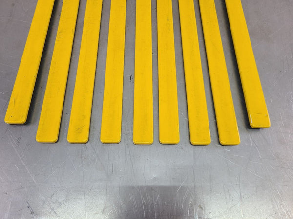 200306 Chevy SSR Rear Hatch Truck Bed Slat Trim Complete Set, Yellow  OEM1
