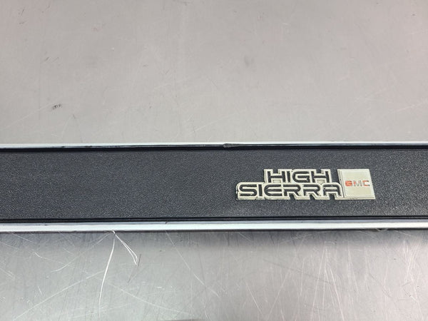 1987 GMC High Sierra Truck, Black Textured Dash Bezel Trim Strip4