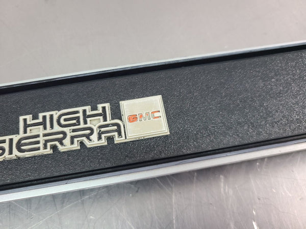 1987 GMC High Sierra Truck, Black Textured Dash Bezel Trim Strip7