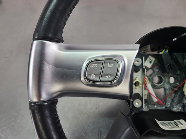 2003 Chevy SSR Steering Wheel Assembly w/ Button Controls, Black, 63k Miles6