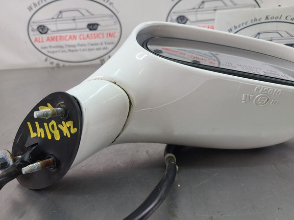 1997-04 C5 Corvette Passenger Side View Mirror Assembly, RH, White, Opt. AAB,DD05