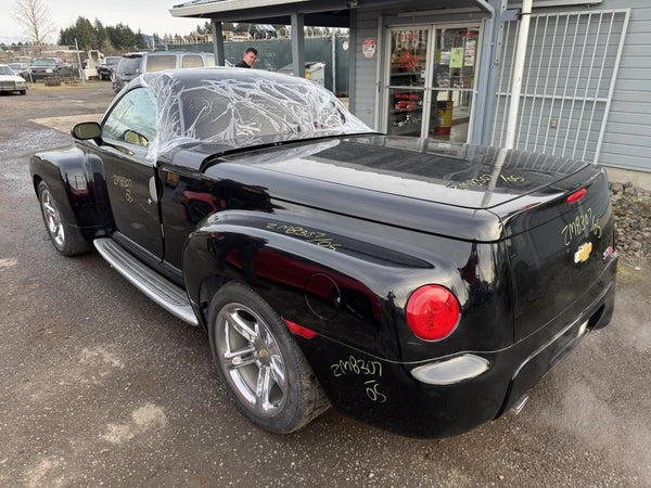 200306 Chevy SSR Drivers Side LH Exterior APillar Moulding Trim, Black17