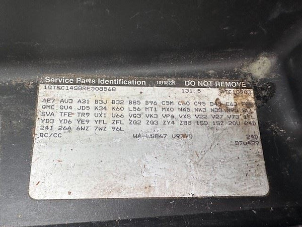 1994 Chevy Truck 6.5L Turbo Diesel Instrument Cluster Assembly w/ Tach - OEM16
