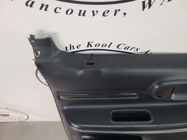 2002 Lincoln Blackwood Drivers Side LH Rear Door Trim Panel Assembly, Black1