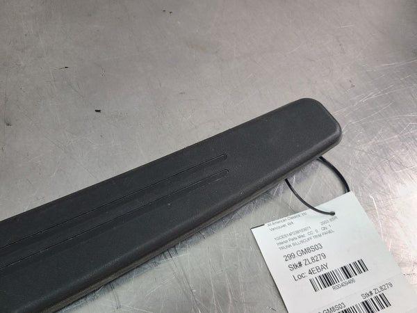 200306 Chevy SSR Rear Hatch / Trunk Lower Sill Scuff Trim Panel  OEM4
