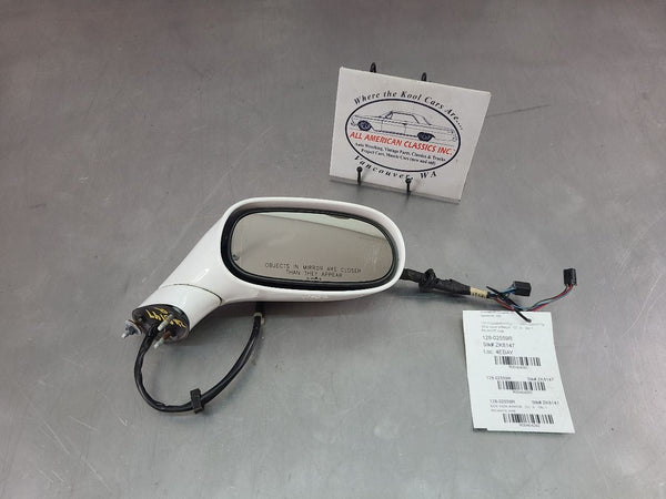1997-04 C5 Corvette Passenger Side View Mirror Assembly, RH, White, Opt. AAB,DD00