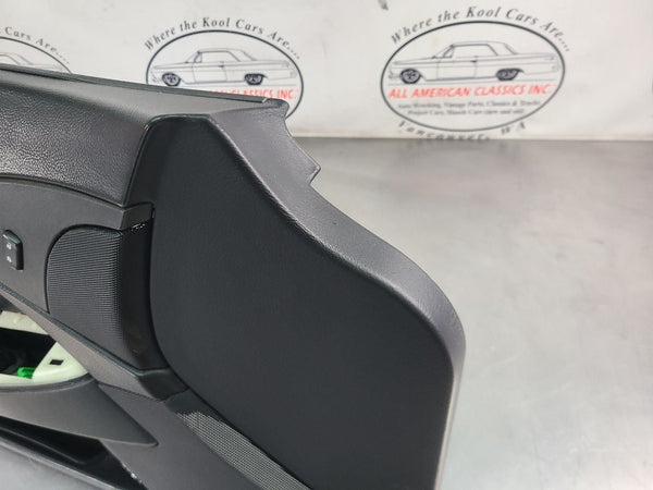 2005-13 C6 Corvette Left Driver Side Bose Premium Door Panel , LH, Black - OEM7