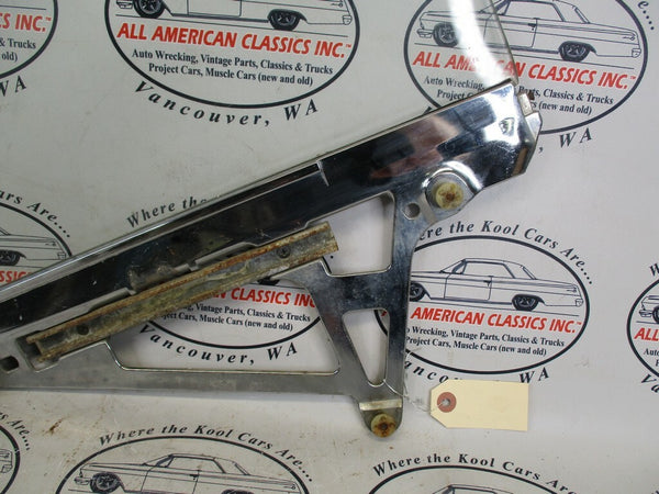 1964 1965 64 65 Chevrolet Malibu Convertible LH Left Rear Window Assembly Clear6