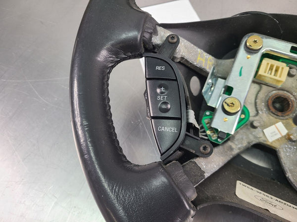 2002-05 Ford Thunderbird Factory Steering Wheel Assembly, Black - OEM4