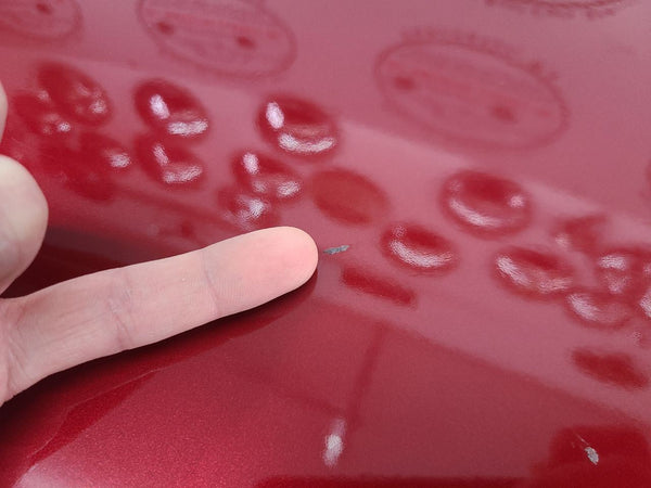 2005-13 C6 Corvette Targa Top Removable Roof Panel, Magnetic Red - OEM19