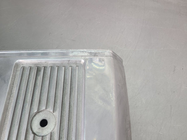Vintage Cal Custom Aluminum Finned Shaker Hood Scoop Air Cleaner, Ratrod, Hotrod4