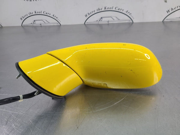 2006-13 C6 Corvette Left Driver Side View Mirror Assembly, Velocity Yellow6