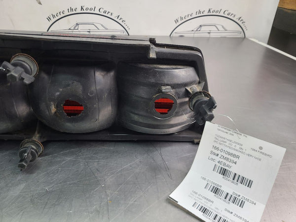 1984 Firebird Tail Light Lamp Complete 3 Piece Set, Left / Right / Center - OEM20