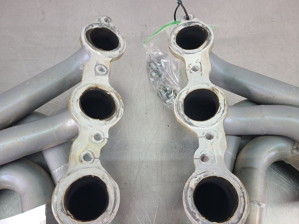 2004-06 GTO JBA Shorty Exhaust Headers Pair, Left / Right, Silver Ceramic 9