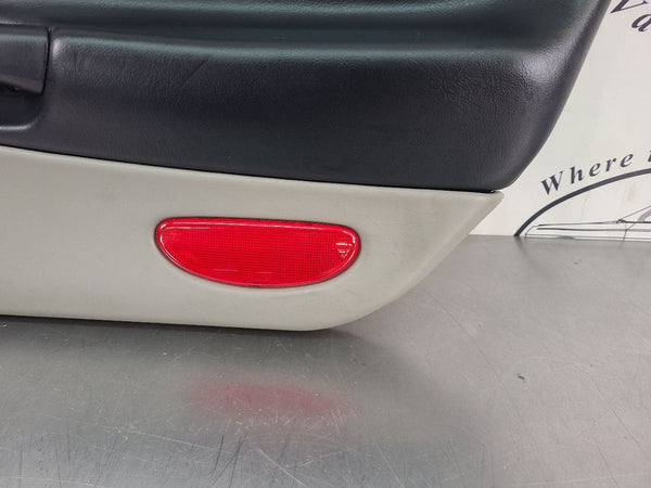 1997-04 C5 Corvette Door Trim Panel Assemby, Right Passenger Side, Black / Gray 16