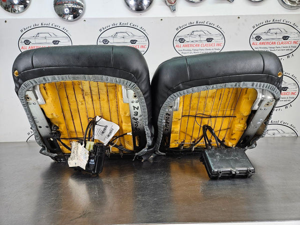 1997-04 C5 Corvette Sport Seat Pair, Black and Red, Right / Left - OEM20