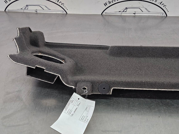 2005-13 C6 Corvette Convertible Rear Trunk Speaker Carpet Panel - OEM7