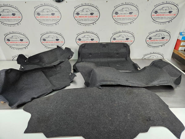 2004-06 GTO Rear Trunk Hatch Complete Carpet / Liner Kit Set - Factory OEM0