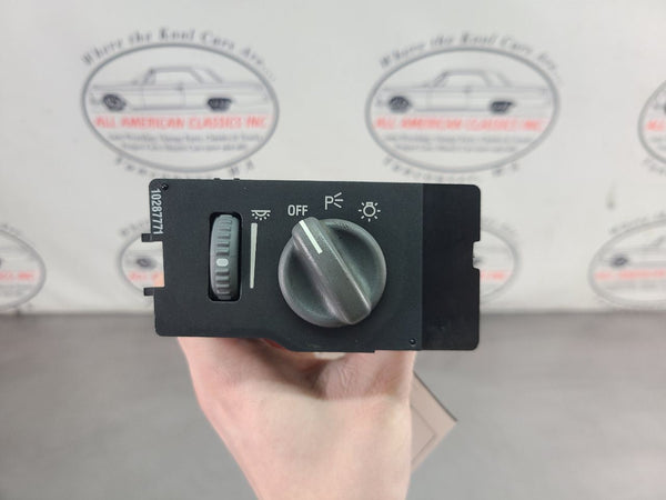 2002 Pontiac Firebird Front Headlight Lamp Dimmer Control Switch Assembly - OEM0