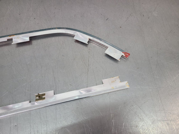 1964-66 Ford F100 F250 Custom Cab Truck Upper / Lower Interior Door Moulding, LH13