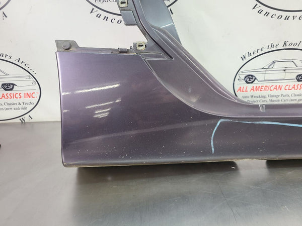 1997-04 C5 Corvette Right Side Rocker Aperture Panel Moulding, Purple Pearl 95U6