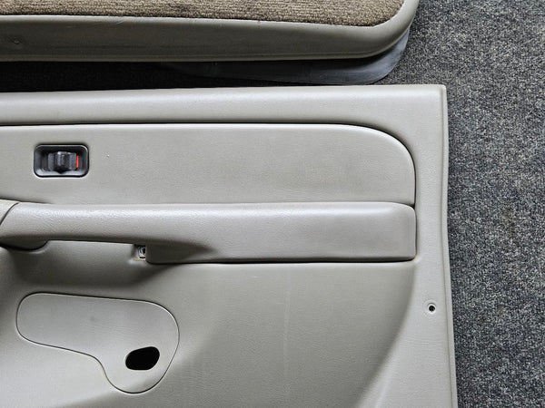 2003-06 Chevy Suburban, Tahoe Front Door Trim Panel Pair, Gray, LH / RH - OEM7