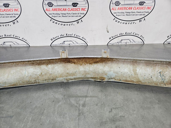 1970 Impala, Caprice Front Valance Lower Bumper Trim Panel, Chrome, OEM GM 19