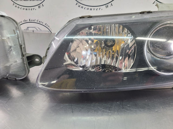 2004-06 GTO Front Headlight Head Lamp Pair, Left / Right, Clear Lenses - OEM7