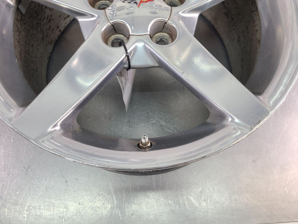 2005-07 C6 Corvette Factory 5 Spoke Wheel QG6, Silver, Front, 18x8.5 - OEM11