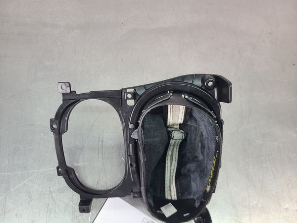2005-13 C6 Corvette Manual Transmission Bare Shifter Boot, Black and White 14