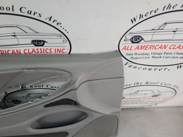 1994-2004 Mustang Power Door Trim Panel Pair, Bare, Gray, LH / RH - OEM3
