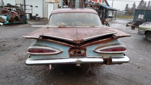 1959-60 Chevrolet Coupe / 2 Door Rear Decklid Spring Pair, Left and Right - OEM8