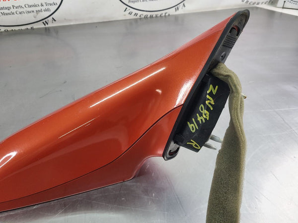 2010-15 Camaro Right Passenger Side View Mirror, Heated, Inferno Orange Metallic10