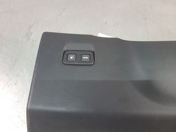 2005-13 C6 Corvette Lower Knee Bolster Panel, Left Drivers Side, Black - OEM2