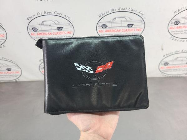 1999 C5 Corvette Factory Owners Manual w/ Leather Case - OEM0