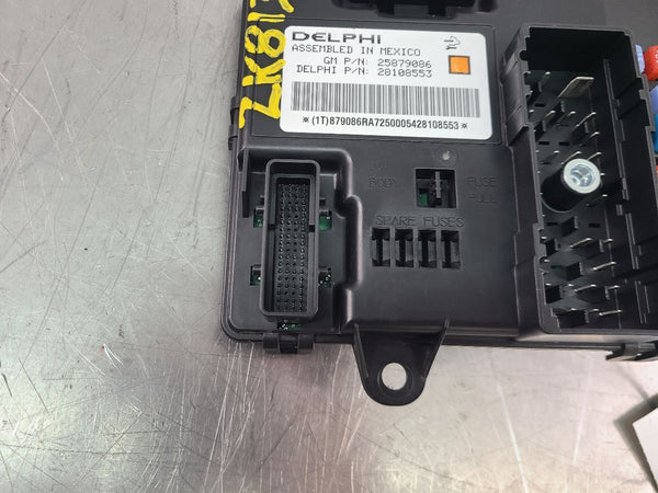 2008-13 C6 Corvette BCM Body Control Module w/ Fuses, #25879086 - OEM3