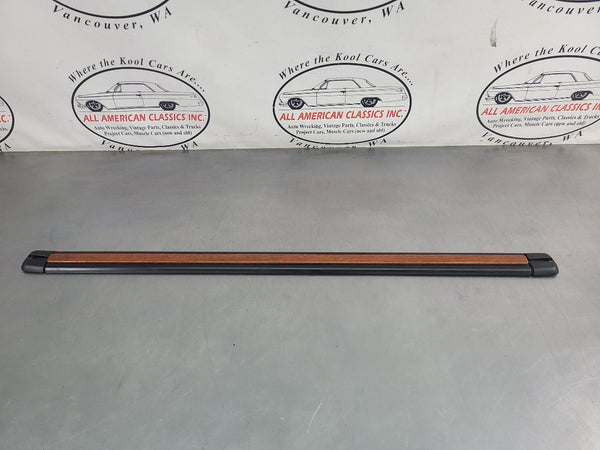 2003-06 Chevy SSR Rear Trunk Woodgrain Bed Slat Insert Trim w/ Rail - OEM0