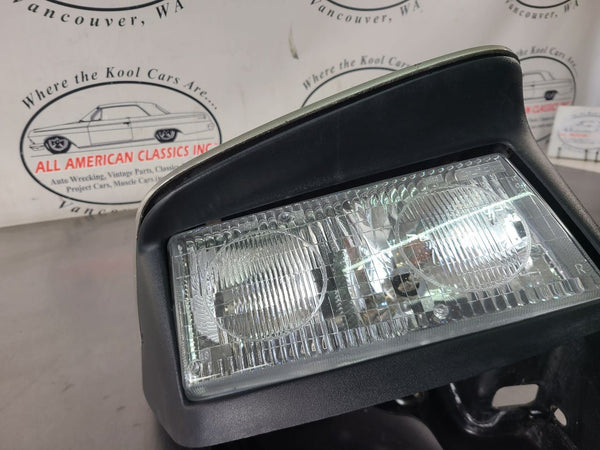 1997-04 C5 Corvette Right Passenger Side Headlight Assembly, Pewter, RH - OEM15