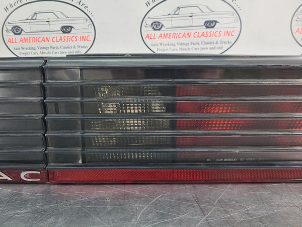 1984 Firebird Tail Light Lamp Complete 3 Piece Set, Left / Right / Center - OEM8