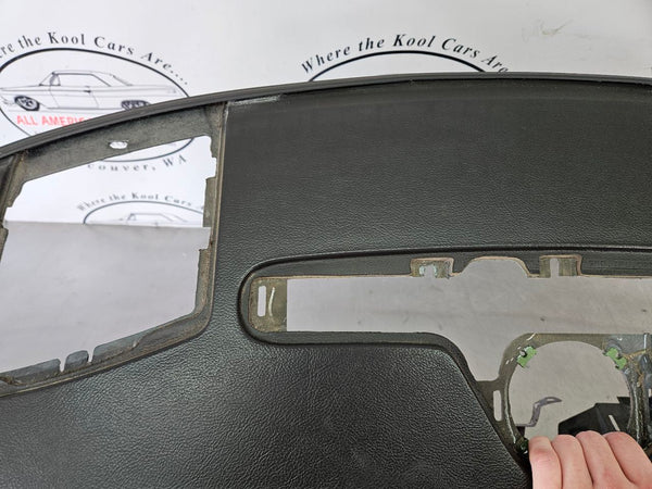 2005-08 C6 Corvette Dash Panel Assembly, Bare, W/O UV6, Black - OEM16