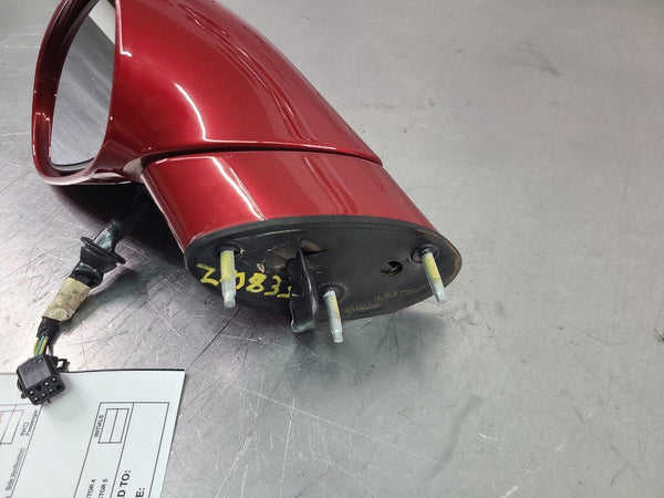 2005-09 C6 Corvette Left Drivers Side View Mirror, Magnetic Red - OEM4