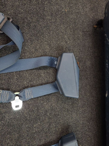 1981-91 Chevy GMC Suburban 3rd Row Bench Seat Assembly, Blue - OEM GM19