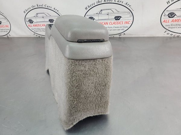 1994-95 Impala SS Front Center Floor Console Assembly, Gray, Column Shift! - OEM15