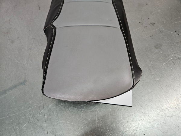 2005-13 C6 Corvette Custom Center Console Lid, Black and Gray, Reupholstered OEM1