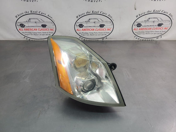 2004-09 Cadillac XLR Right Passenger Side Front Headlight Assembly, RH - OEM0