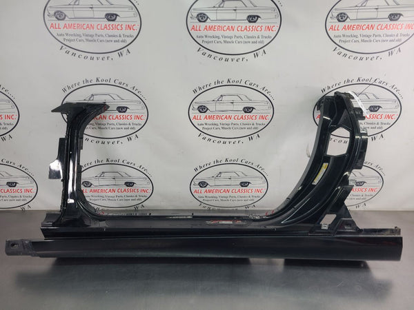 2005-13 C6 Corvette Drivers Left Side Rocker/Aperture Panel, Black - OEM0