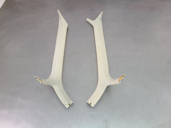 1973-80 Chevy Suburban Interior Buckskin A-Pillar Trim Panel Pair, LH / RH - OEM0