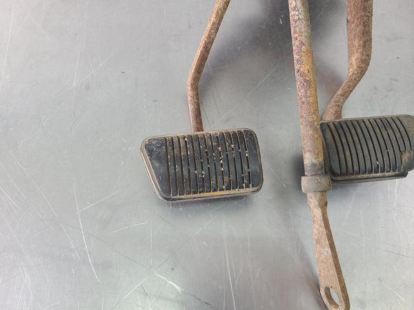 1966-67 Ford Fairlane, Comet, Clutch and Brake Pedal Box Assembly - OEM1