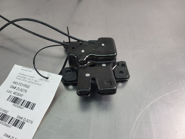 2002-05 Ford Thunderbird Rear Trunk Latch Lock Actuator Assembly w/ Pull - OEM2