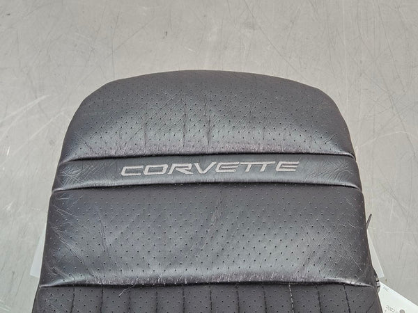 1997-04 C5 Corvette Front Sport Seat Upper Center Insert Cushion / Cover - OEM1